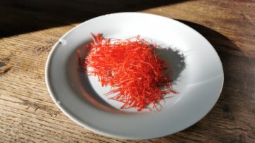 Le safran : une épice dans une cuisine quotidienne