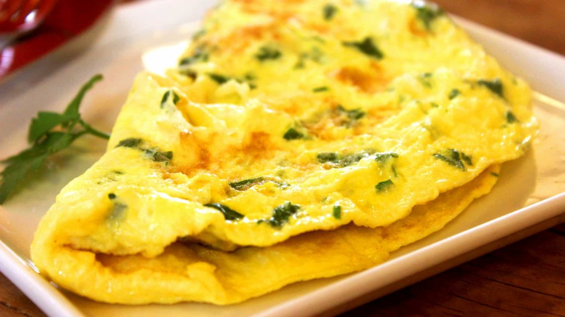 Omelette au fromage