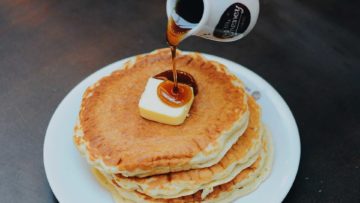 Pancakes au sirop d'érable